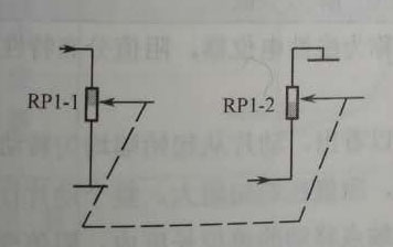 半有效電氣行程bourns電位器電路符號